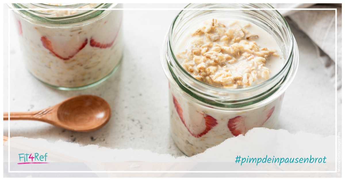 Overnight Oats Frühstücksidee 